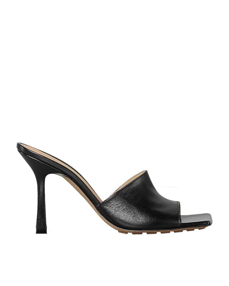 Bottega Veneta Square-Toe Open Mules-20291159