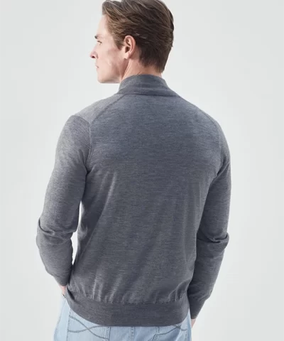 Brunello Cucinelli Cashmere And Silk Lightweight Cardigan With Zipper 3