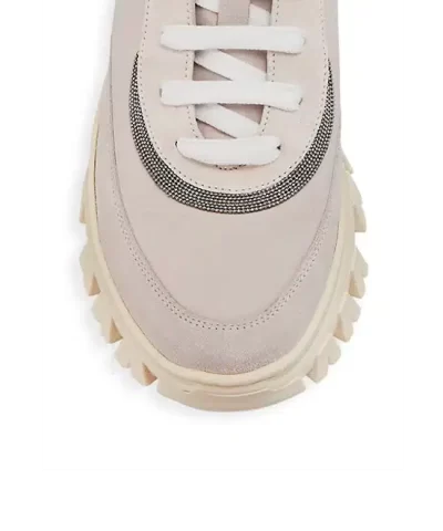 Brunello Cucinelli Monili Lug-Sole Low-Top Sneakers - Image 5