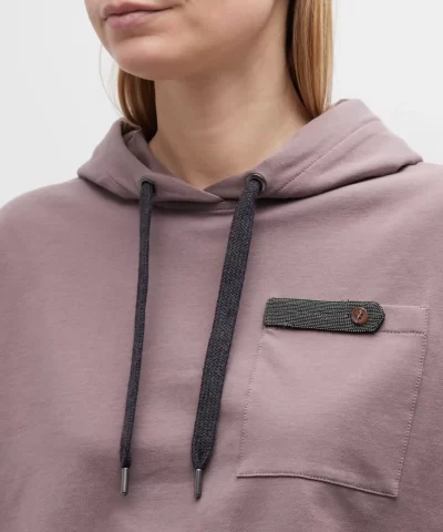 Brunello Cucinelli Monili Tab Cotton Felpa Crop Hoodie 5