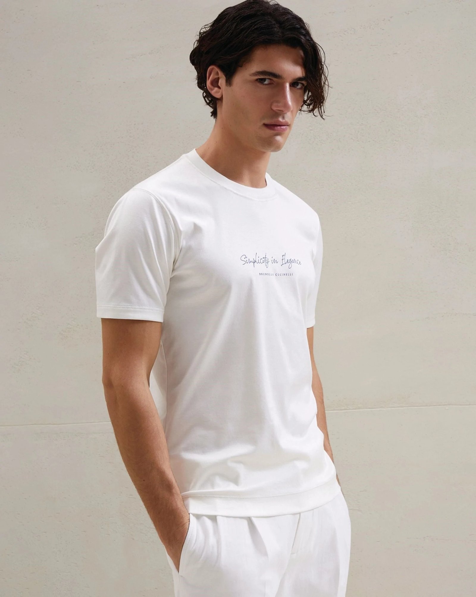 Brunello Cucinelli Simplicity In Elegance T-shirt-20244070