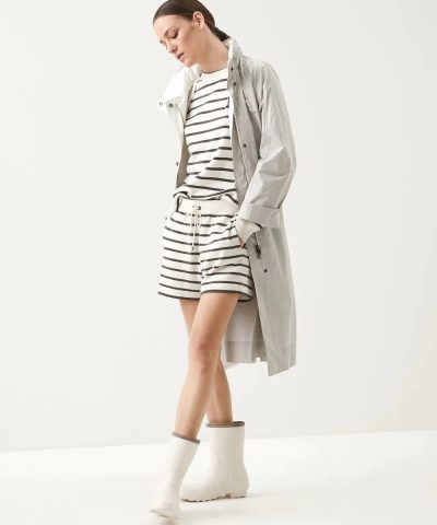 Brunello Cucinelli Virgin Wool, Cashmere And Silk Striped Sweater - Image 3