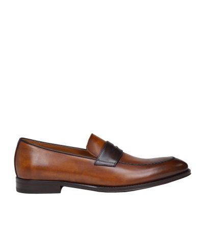 Bruno Magli Men's Fanetta Two-Tone Leather Penny Loafer-20258977
