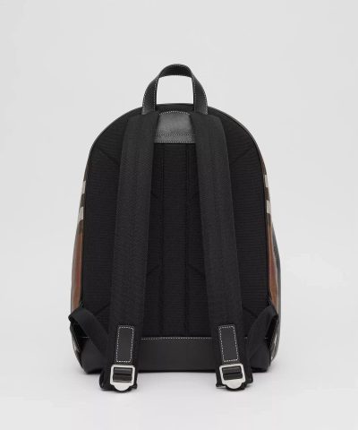 Burberry Check E Canvas Backpack 2