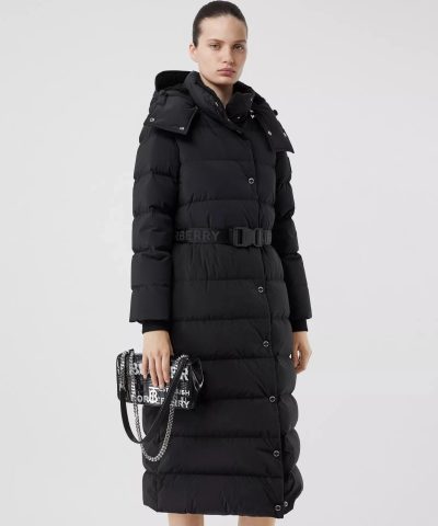 Burberry Detachable Hood Belted Puffer Coat-20263537