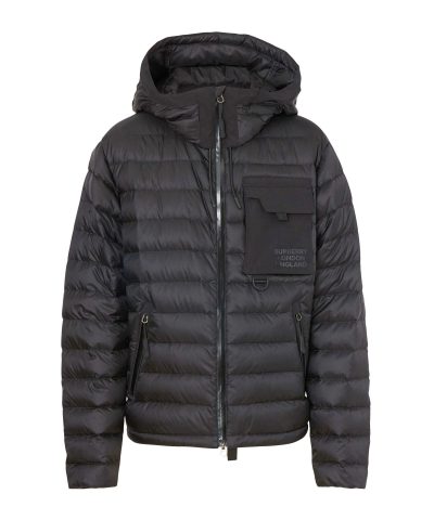 Alternative view of Burberry Down-Filled Hooded Puffer Jacket