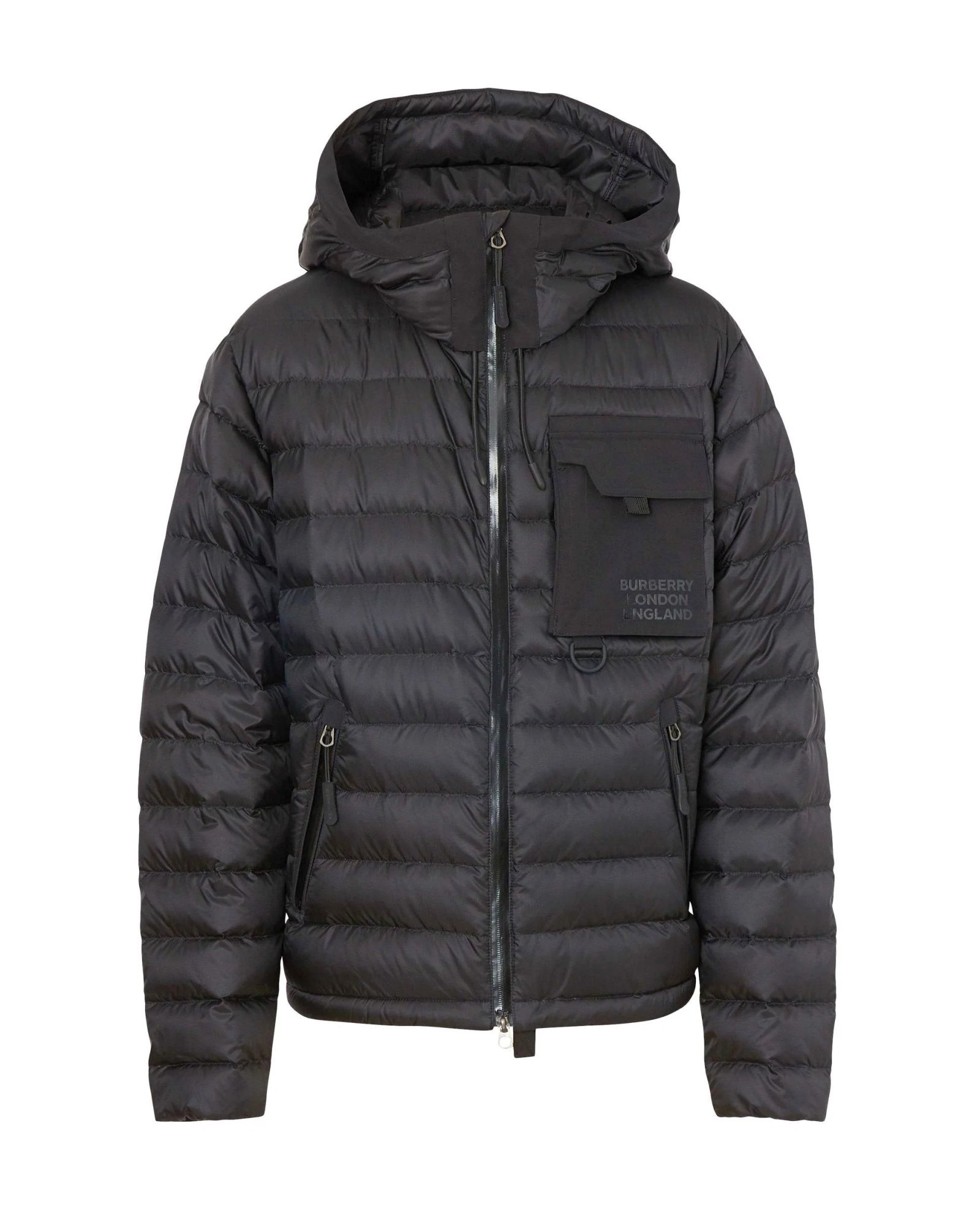Alternative view of Burberry Down-Filled Hooded Puffer Jacket