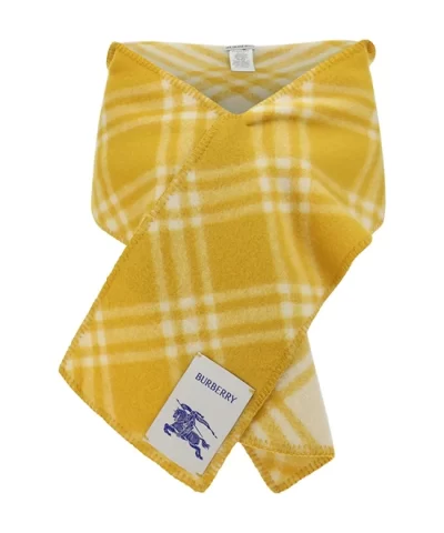 Burberry Hooded Checked Wool-Jacquard Scarf - Image 3