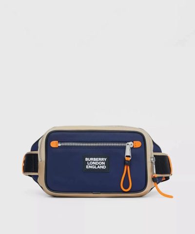 Burberry Logo Appliqué Two-tone ECONYL® Bum Bag-20264617
