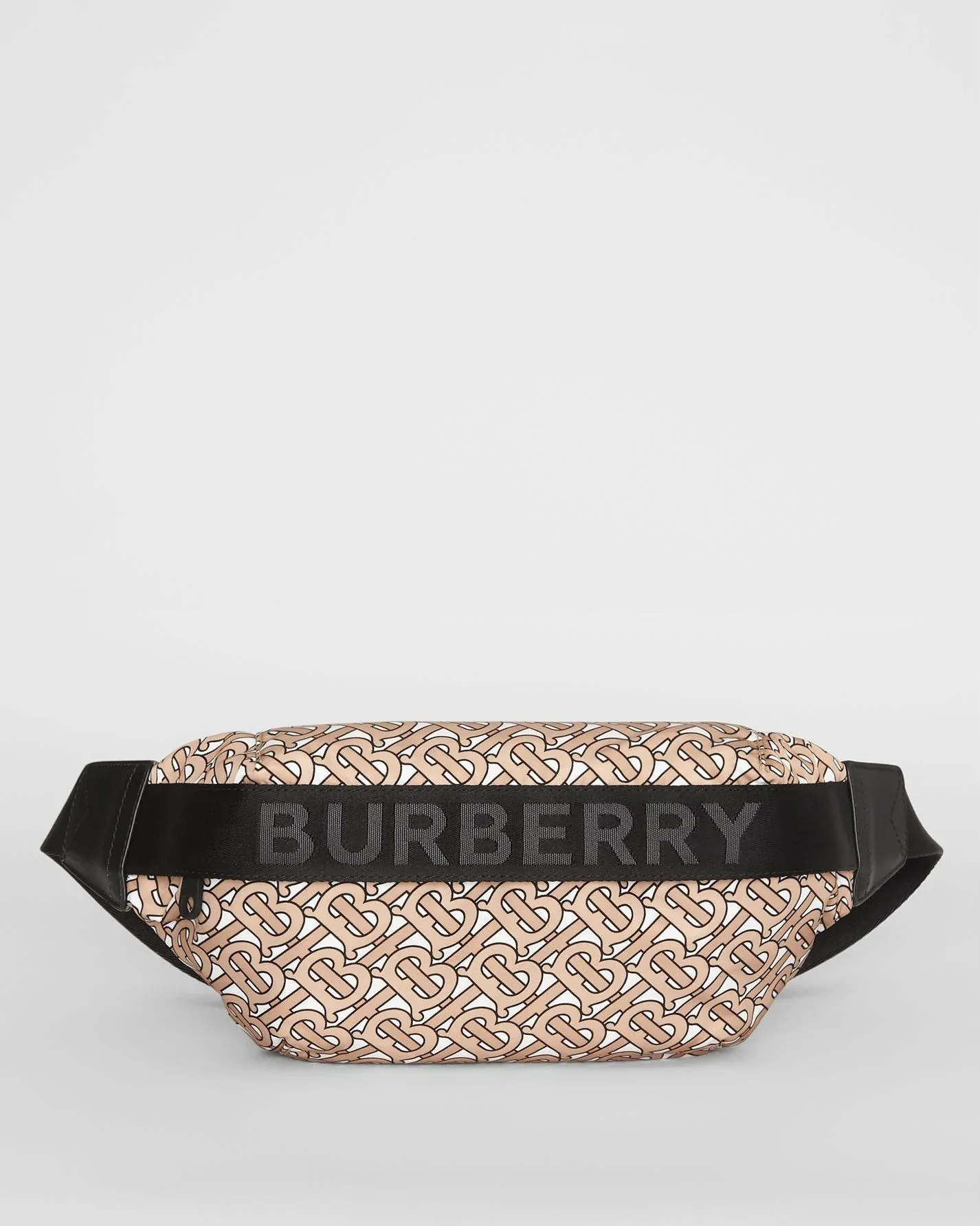 Burberry Medium Monogram Print Bum Bag, Beige-20272740