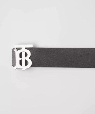 Burberry Men's Reversible Monogram Motif Leather Belt - Image 8