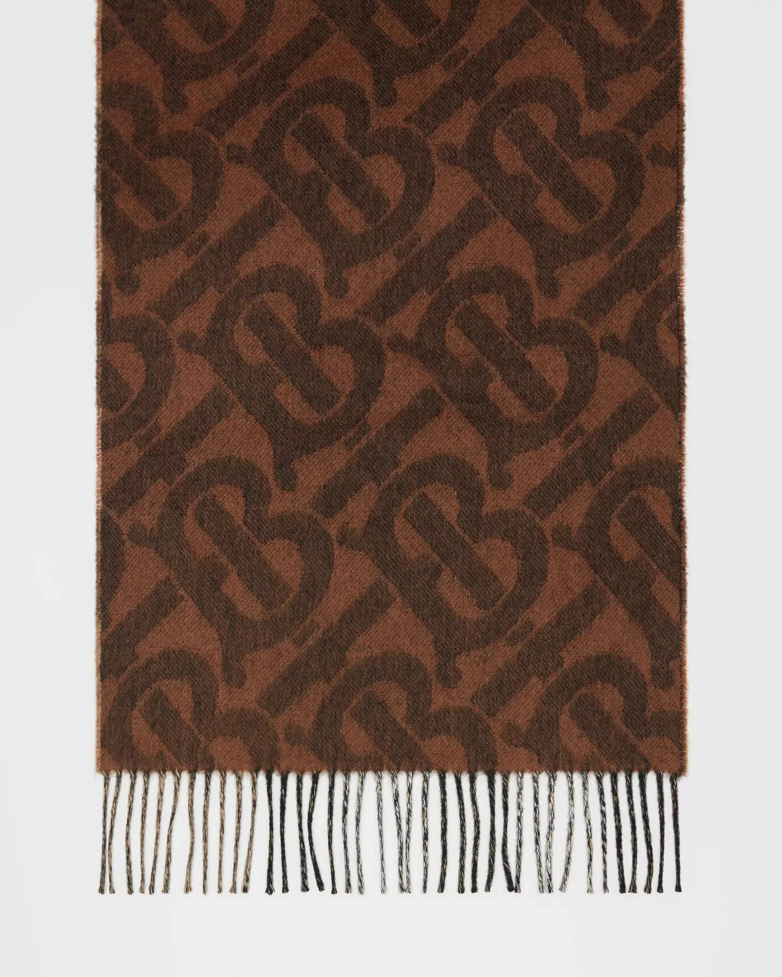 Alternative view of Burberry Reversible Check and Monogram Cashmere Scarf