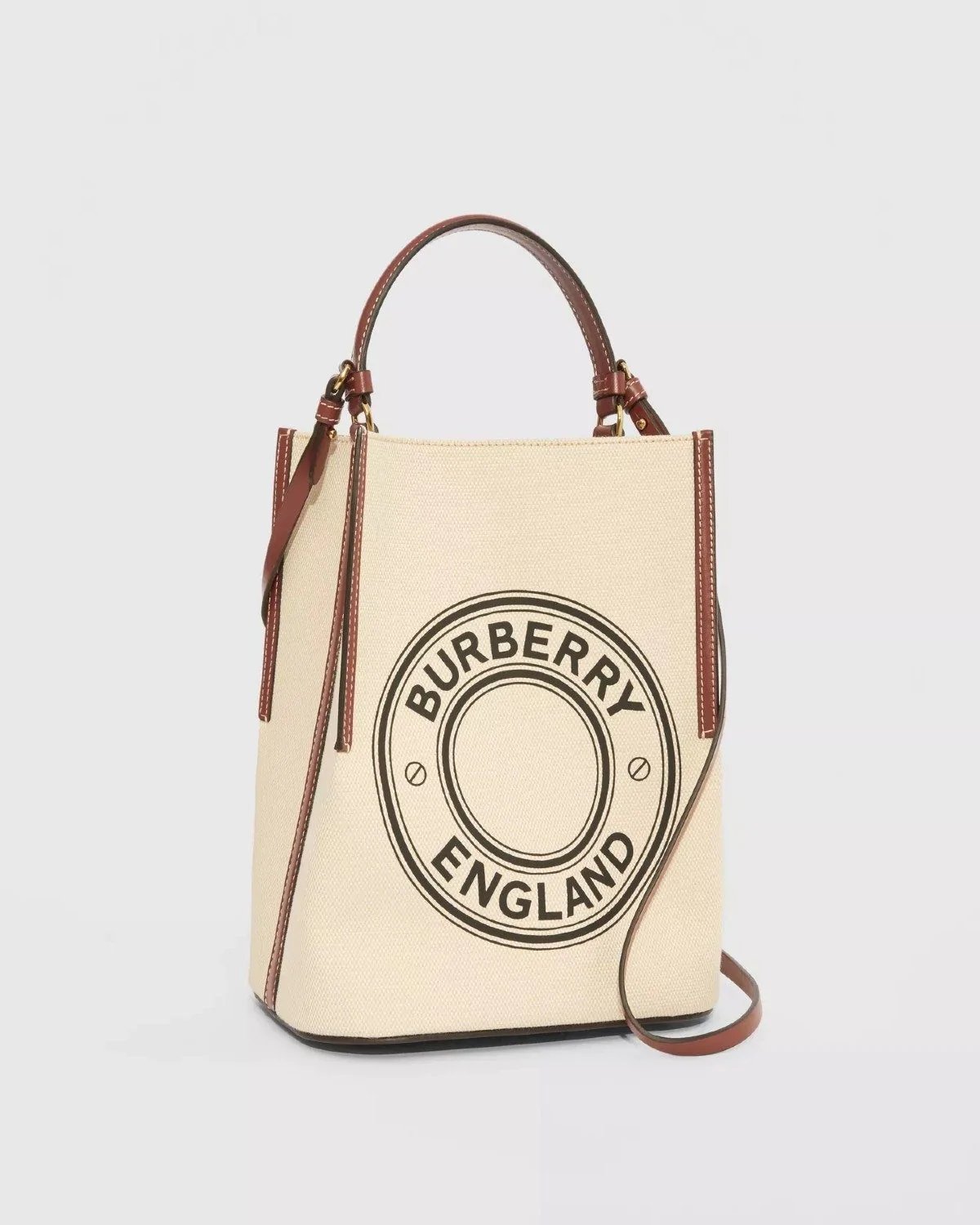 Alternative view of Burberry Small Logo Graphic Cotton Canvas Peggy Bucket Bag