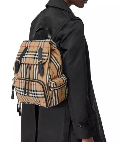 Burberry The Medium Rucksack in Vintage Check ECONYL%C2%AE 3