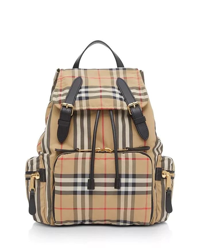 Burberry The Medium Rucksack in Vintage Check ECONYL®-20265886