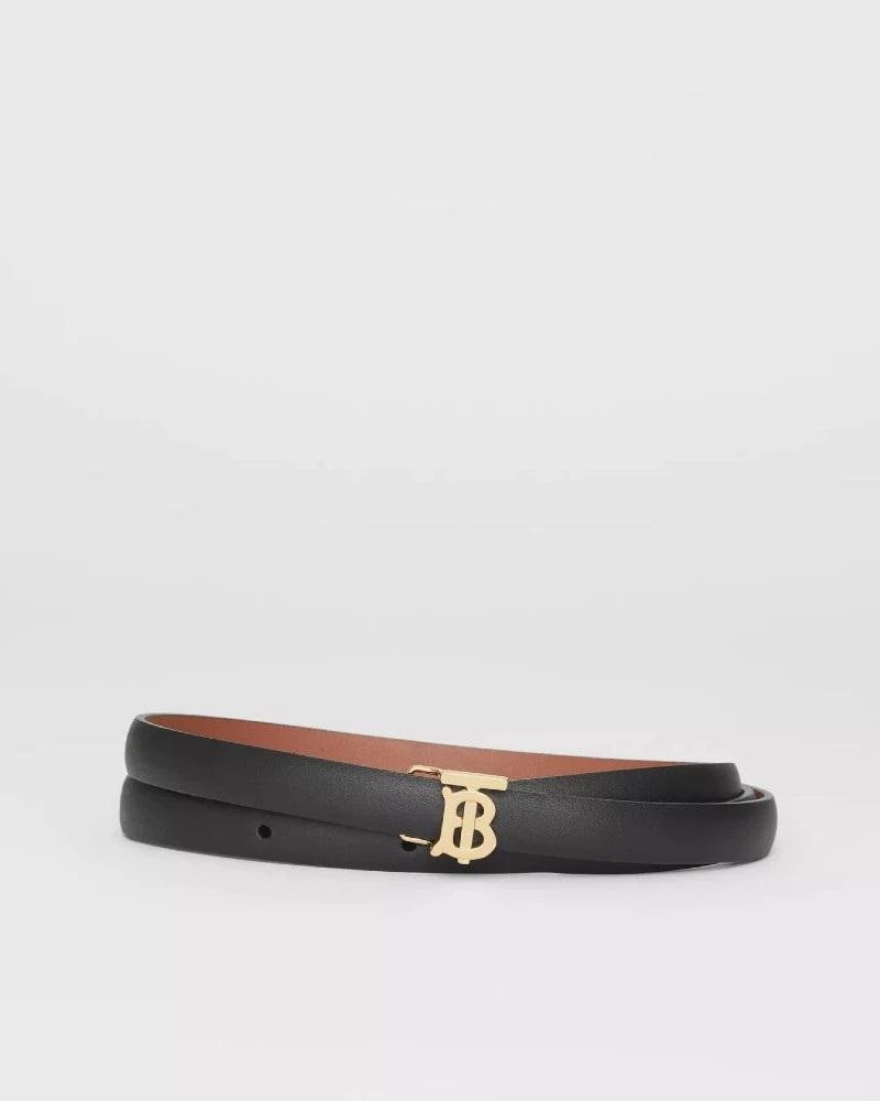Burberry Women's Reversible Monogram Motif Leather Wrap Belt-20258658