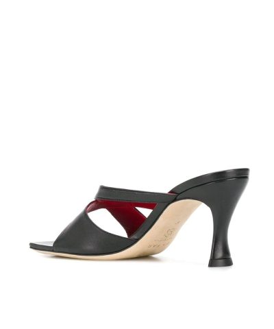 By Far Kitty Square Toe Mules 2