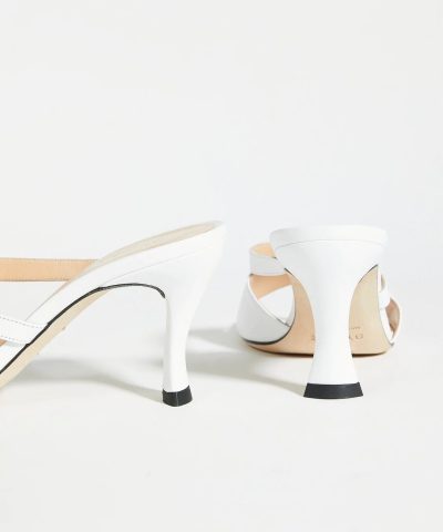 By Far Kitty Square Toe Mules 5