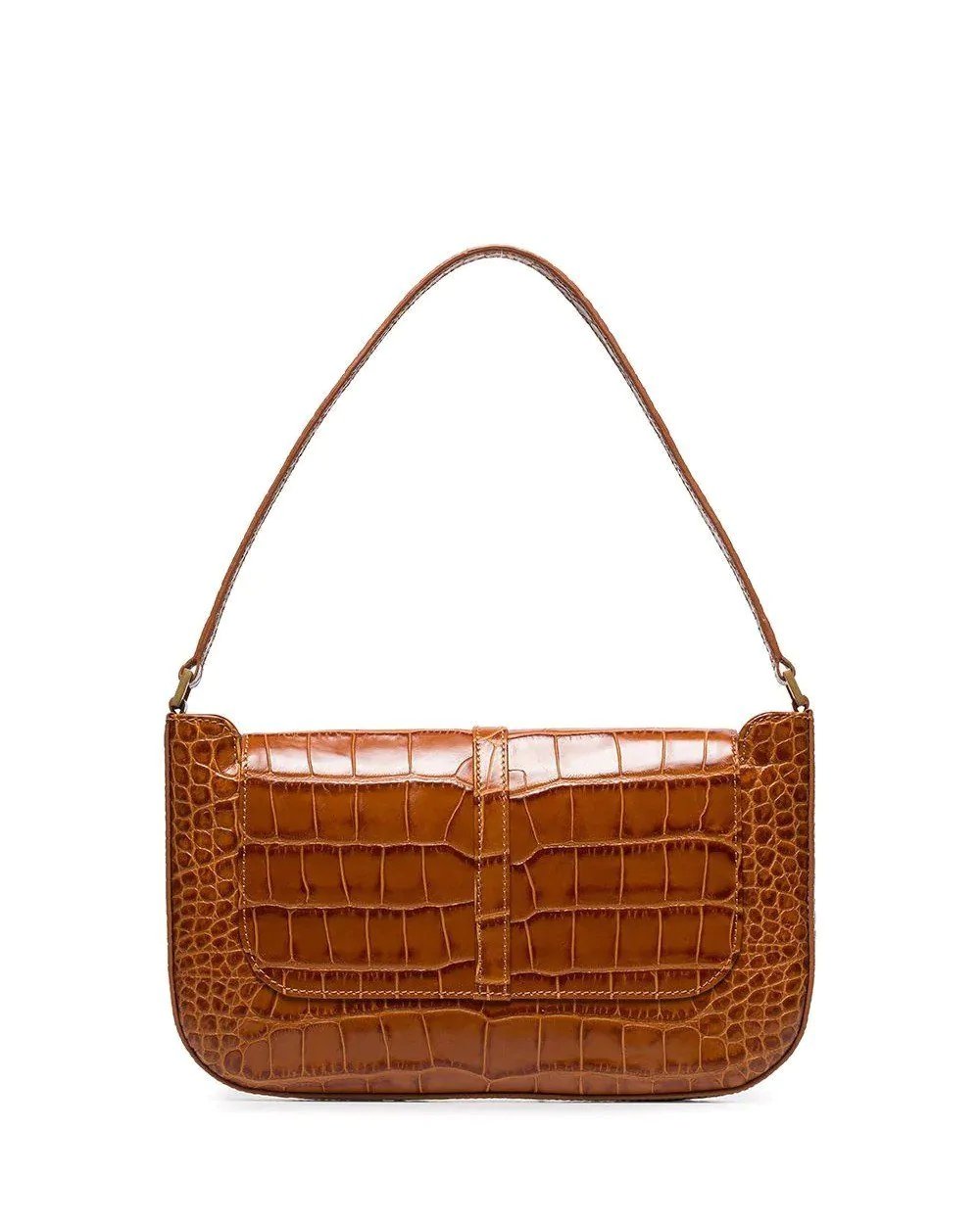 Alternative view of By Far Miranda Crocodile Effect Shoulder Bag