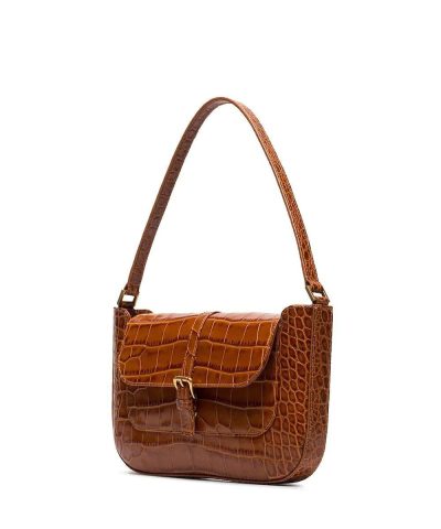 By Far Miranda Crocodile Effect Shoulder Bag - Image 3