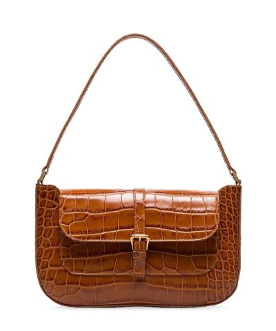 By Far Miranda Crocodile Effect Shoulder Bag-20265575