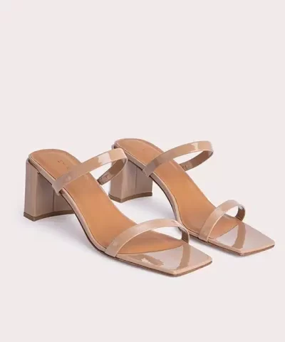 By Far Tanya Nude Patent Leather 3