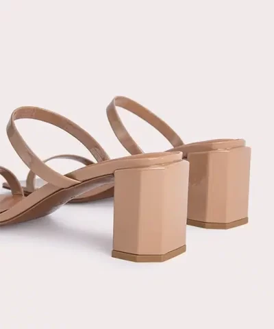 By Far Tanya Nude Patent Leather 4