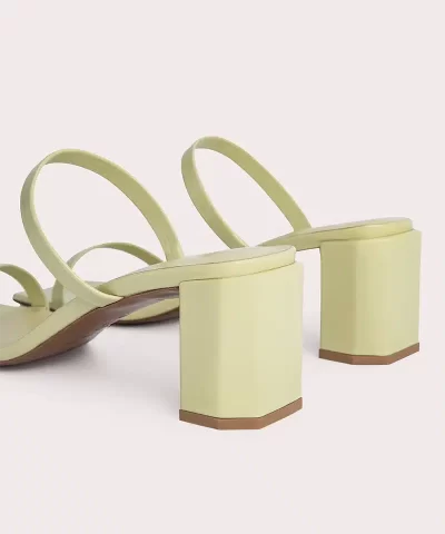 By Far Tanya Patent Leather Sandals - Image 3