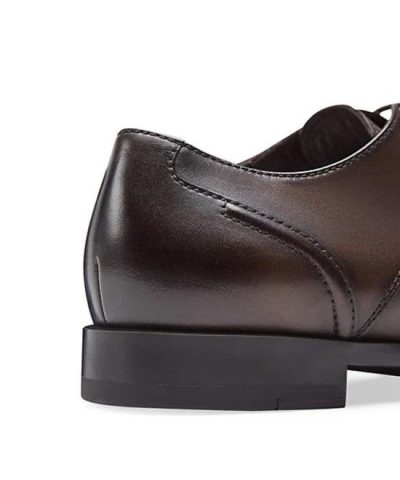 Ermenegildo Zegna Mens Couture Calfskin Vienna Derby Shoes 3