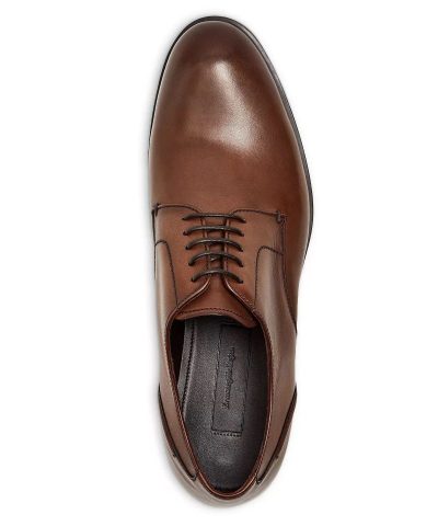 Ermenegildo Zegna Mens Plain Derby Oxfords 1