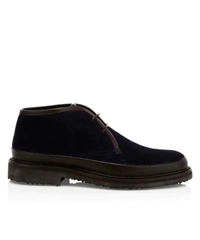 Ermenegildo Zegna Trivero Suede Chukka Boots-20259022