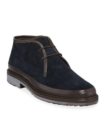 Ermenegildo Zegna Trivero Suede Chukka Boots - Image 9