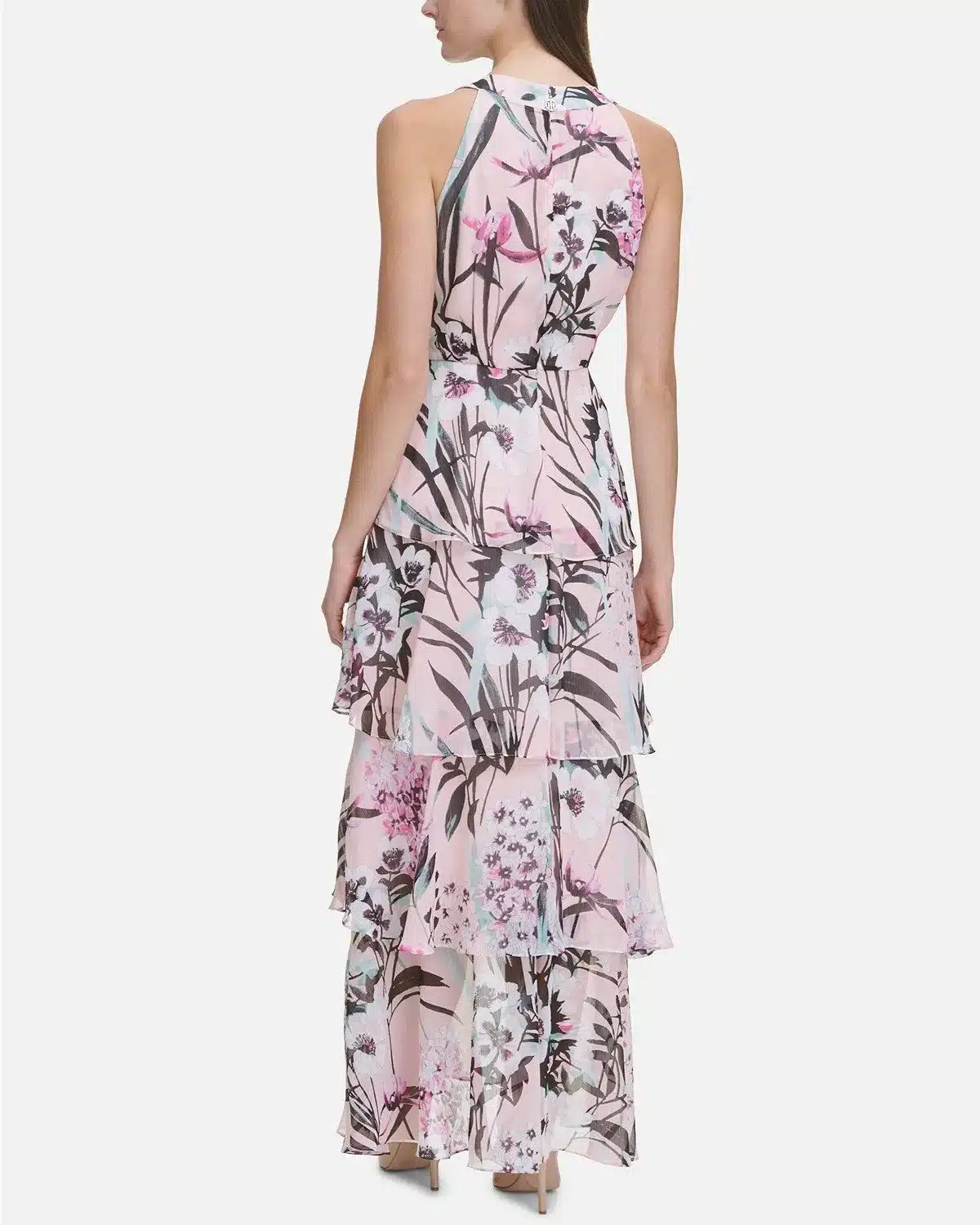 Alternative view of Tommy Hilfiger Floral Printed Tiered Maxi Dress