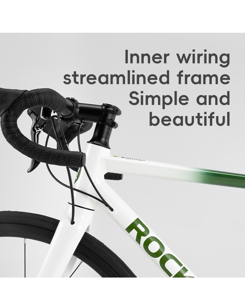 Alternative view of Unisex 700C Road Bike: 20-Speed Lightweight Hydraulic Disc Brake