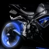 LED Wheel Light Valve Caps - Glowing Tire Caps for Car, Bike, Motorcycle Mixed Color