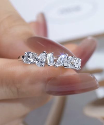 Certified Lab Grown Diamond Engagement Ring in 18K White Gold 1.0 ct. - Image 3