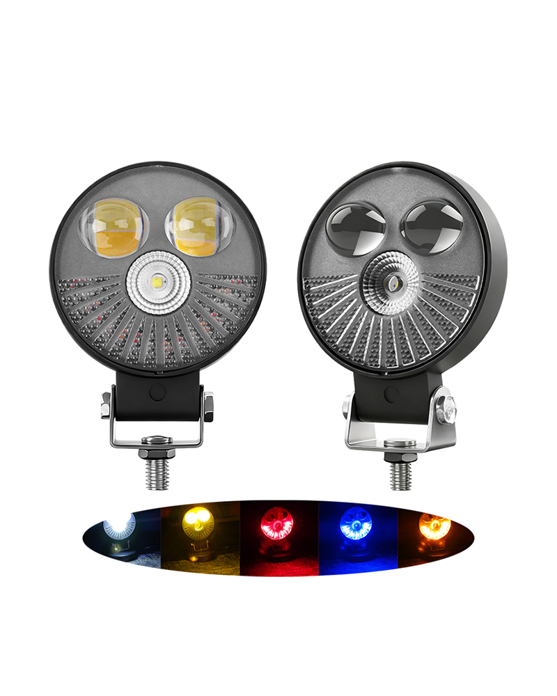 3 Inch 15W LED Work Light Pod | Spot & Flood Beam with White & Strobe Functions