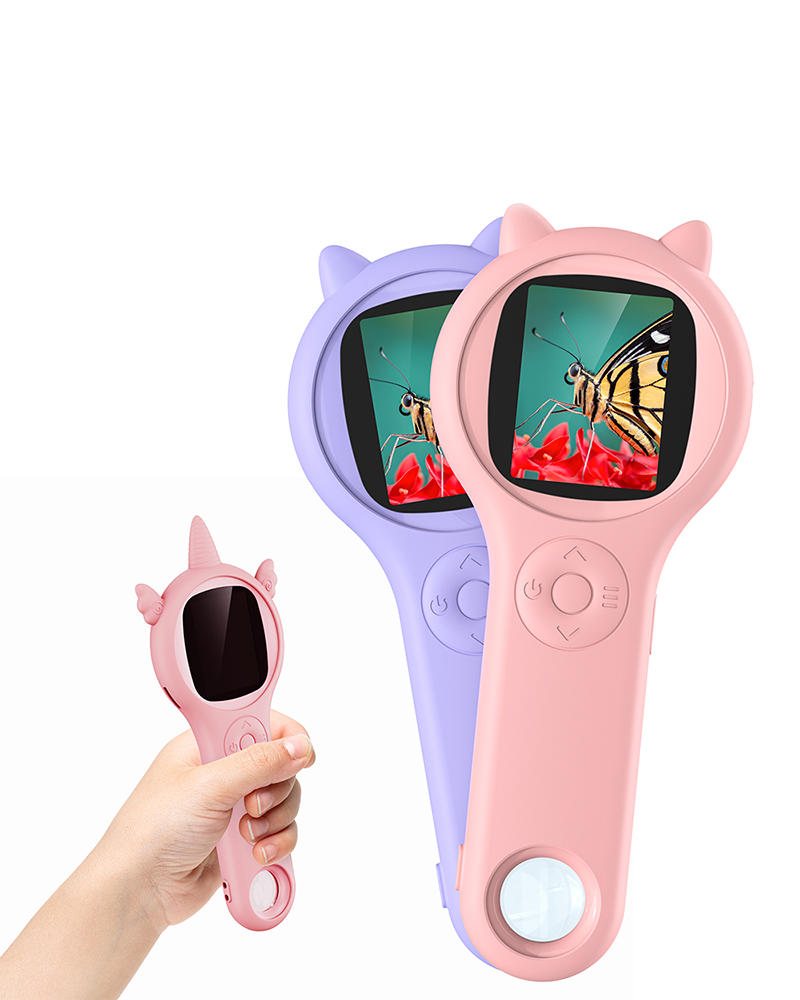 Alternative view of Microscope for Kids 2MP 500x Magnification with 2-Inch IPS Screen
