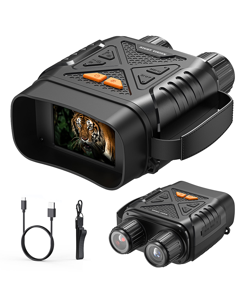 Alternative view of 800m Viewing Range 10X Night Vision Binoculars 4K Infrared Night Vision