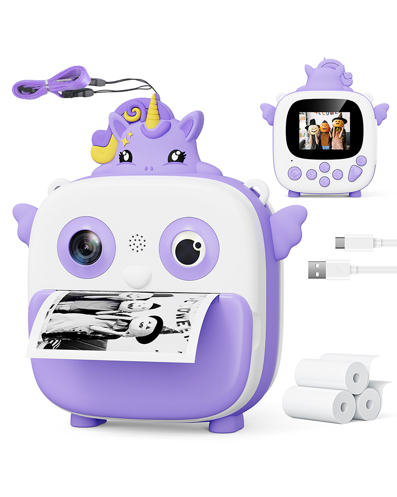 Alternative view of Instant Print Kids Camera | 2.4-Inch LCD Display with Thermal Printing & 1080P Video