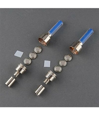 LED Wheel Light Valve Caps - Glowing Tire Caps for Car, Bike, Motorcycle Mixed Color - Image 8
