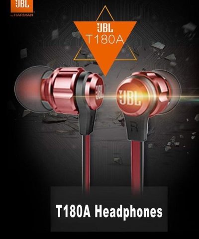 JBL T180A Earphone 3.5mm Earphones Wired Stereo Headset 5