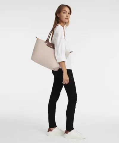 Longchamp Le Pliage Original Large Tote Bag Beige 1