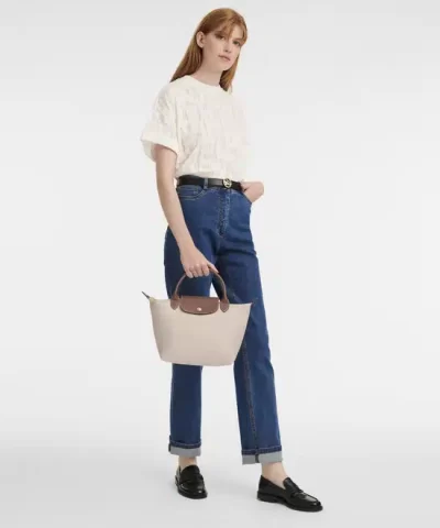 Longchamp Le Pliage Original Small Handbag Beige 1
