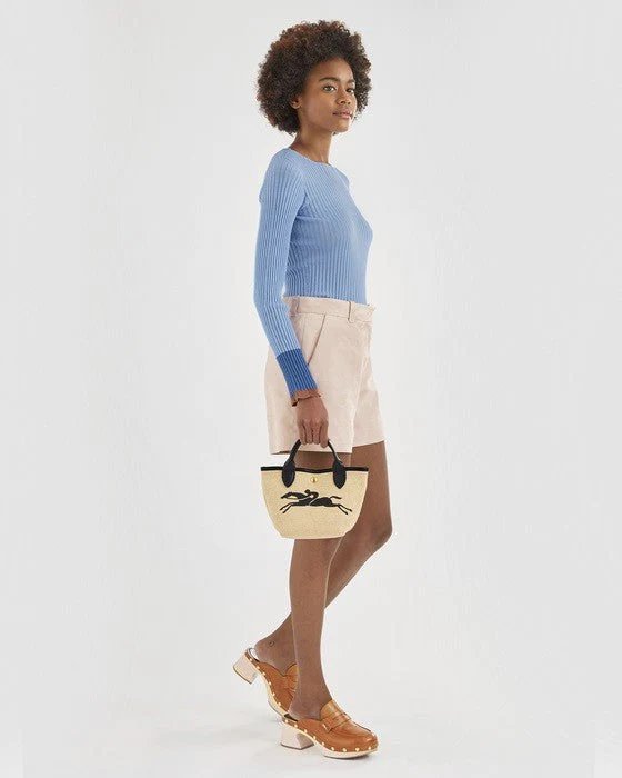 Alternative view of Longchamp Le Pliage Paris Saint Tropez Bucket Bag - Black