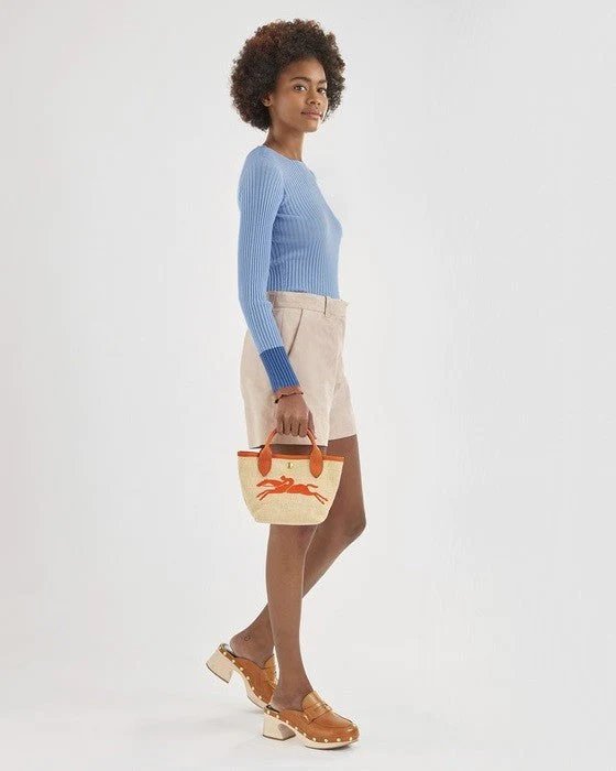 Alternative view of Longchamp Le Pliage Paris Saint Tropez Bucket Bag - Orange