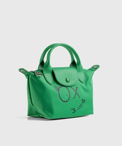 Longchamp x Andre Saraiva %E2%80%93 Le Pliage Andre Top Handle Bag 1