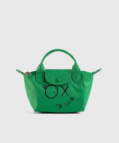 Longchamp x André Saraiva – Le Pliage André Top Handle Bag-20237812