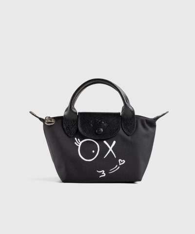 Longchamp x Andre Saraiva %E2%80%93 Le Pliage Andre Top Handle Bag 5