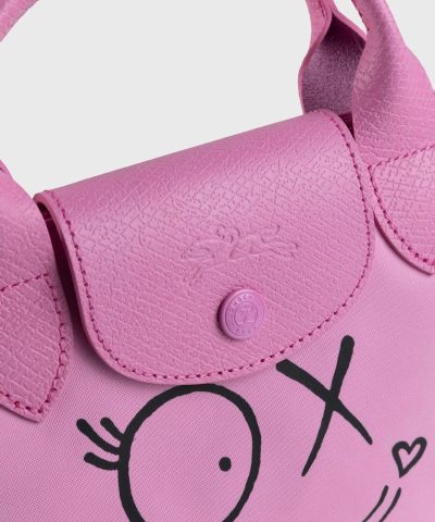 Longchamp x André Saraiva – Le Pliage André Top Handle Bag - Image 10